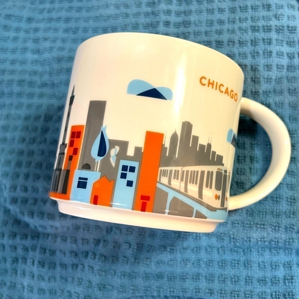 Starbucks Retired You Are Here Collection Chicago Mug